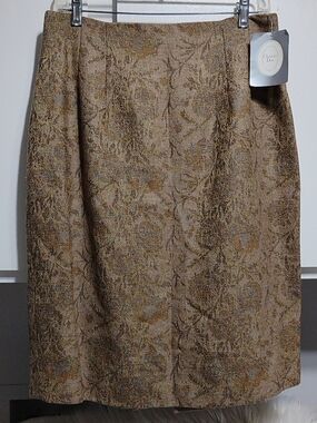 NWT Christian Dior Worsted Wool Collection 3 Skirt (C-19)